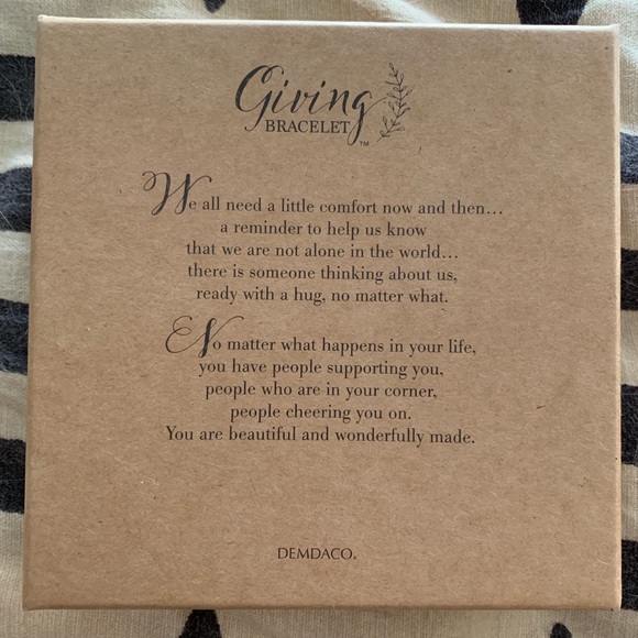 Demdaco Leather Giving Bracelet - Picture 4 of 4